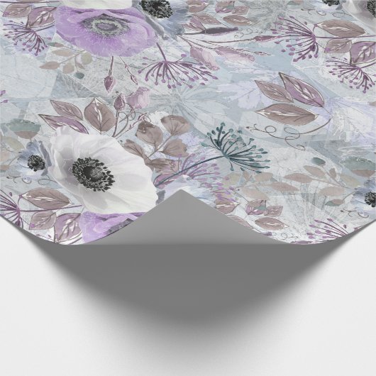 Delicate bouquet of anemones. cadeaupapier (Hoek)
