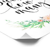 Delicate Bouquet raad eens hoeveel afdrukken Foto Afdruk (Hoek)