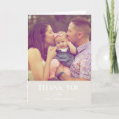 Delicate Branch Photo Dank u kaart (Voorkant)