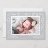 Delicate Branches Birth Announcement | Deen Aankondiging (Voorkant)