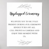 Delicate Branches zonder stopcontact Poster (Voorkant)