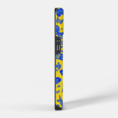 Delicate butterflies gele florale flacon iPhone hoesje (Rechterkant)