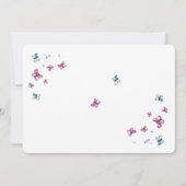Delicate Butterfly Sla de datum op Save The Date (Achterkant)