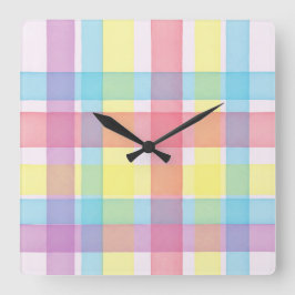 Delicate Checkered Pattern beroemd gemaakt door Na Vierkante Klok