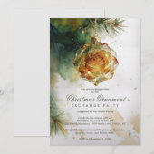 Delicate Christmas Ornament Shaped Like a Rose Kaart (Voorkant / Achterkant)