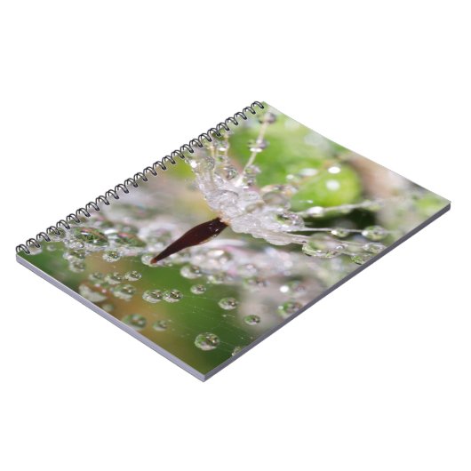 Delicate Dandelion Abstract Notitieboek (Linkerzijde)