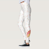 Delicate Dandelions & Autumn Leaf Leggings (Links)