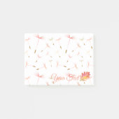 Delicate Dandelions & Autumn Leaf Post-it® Notes (Voorkant)