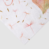 Delicate Dandelions & Autumn Leaf Tissuepapier (Detail)