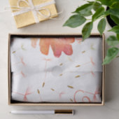 Delicate Dandelions & Autumn Leaf Tissuepapier (Geschenk)