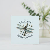 Delicate doorzettingsvermogen - artistieke libel (Staand voorkant)