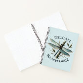 Delicate doorzettingsvermogen - artistieke libel notitieboek (Binnen)