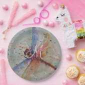 DELICATE DRAGON FLY MONOGRAM PARTIJ PAPIEREN BORDJE (Feest)