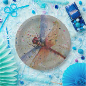 DELICATE DRAGONFLY ARTIJ PAPIEREN BORDJE (Feest)