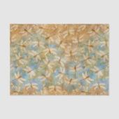 Delicate Dragonflyse-Waterverf Tissuepapier (Voorkant)