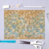 Delicate Dragonflyse-Waterverf Tissuepapier (Craft)