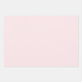 Delicate effen kleur effen blushing roze inpakpapier vel (Voorkant 3)