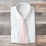 Delicate effen kleur effen blushing roze stropdas<br><div class="desc">Delicate effen kleur effen blozend roze ontwerp.</div>