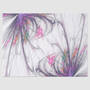 Delicate Elegance Fractal Tissuepapier