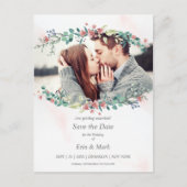 Delicate & Elegant 2 Tones Wildflower Branches Briefkaart (Voorkant)