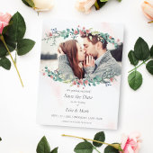 Delicate & Elegant 2 Tones Wildflower Branches Briefkaart