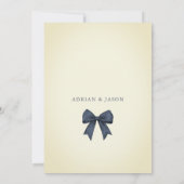 Delicate Eucalyptus groen bruiloft uitnodiging (Achterkant)