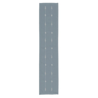 Delicate Farmhouse Bloem Tafel Runner Blauw Neutra Korte Tafelloper