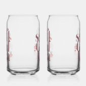 Delicate Feminine Script with Flowers Blikvorm Glas (Rechts)