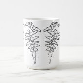 Delicate Fern Koffiemok (Center)