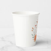 Delicate Flora N07 Papieren Bekers (Rechts)