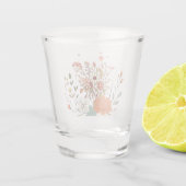 Delicate Flora N08 Shot Glas (Achterkant)