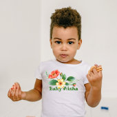 Delicate Floral Baby Bodysuit | Nieuw babycadeau