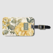 Delicate Floral Bagagelabel (Voorkant (horizontaal))