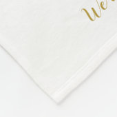 Delicate Floral Best Mam Ever Moederdag Fleece Deken (Hoek)