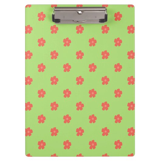 Delicate Floral fabric Klembord (Voorkant)