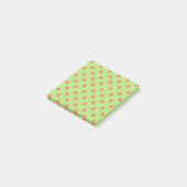 Delicate Floral fabric Post-it® Notes (Schuin)
