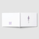 Delicate floral gastenboek (Volledig)