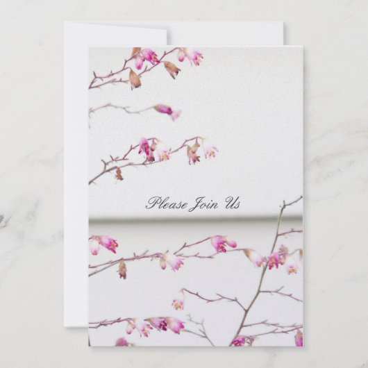 Delicate Floral Kaart (Voorkant)