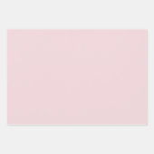 Delicate Floral Patroon Roze Wrapping Paper Set (Voorkant 3)