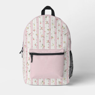 Delicate Floral Pattern bedrukte rugzak
