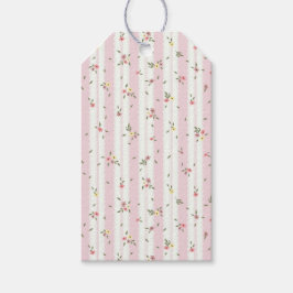Delicate Floral Pattern Gift Labels Cadeaulabel