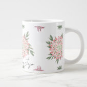 Delicate Floral Print mok (Rechts)