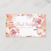 Delicate Floral Professional Visitekaartje (Voorkant)