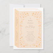 Delicate Floral Storybook Baby shower Kaart (Voorkant)