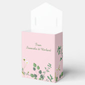 Delicate Floral Wedding Bedankdoosjes (Geopend)