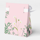 Delicate Floral Wedding Bedankdoosjes (Achterkant)