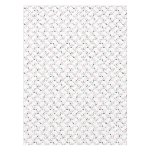 Delicate florale patroon tafelkleed (Voorkant)