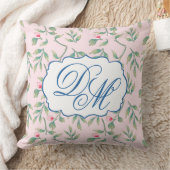 Delicate Florals Nosegay Pink Kussen (Deken)