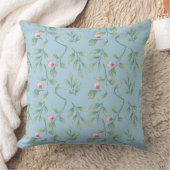 Delicate Florals Omphalodes Blue Kussen (Deken)