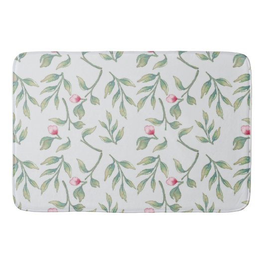 Delicate Florals Tropisch Breeze Floral Bath Mat (Voorkant)